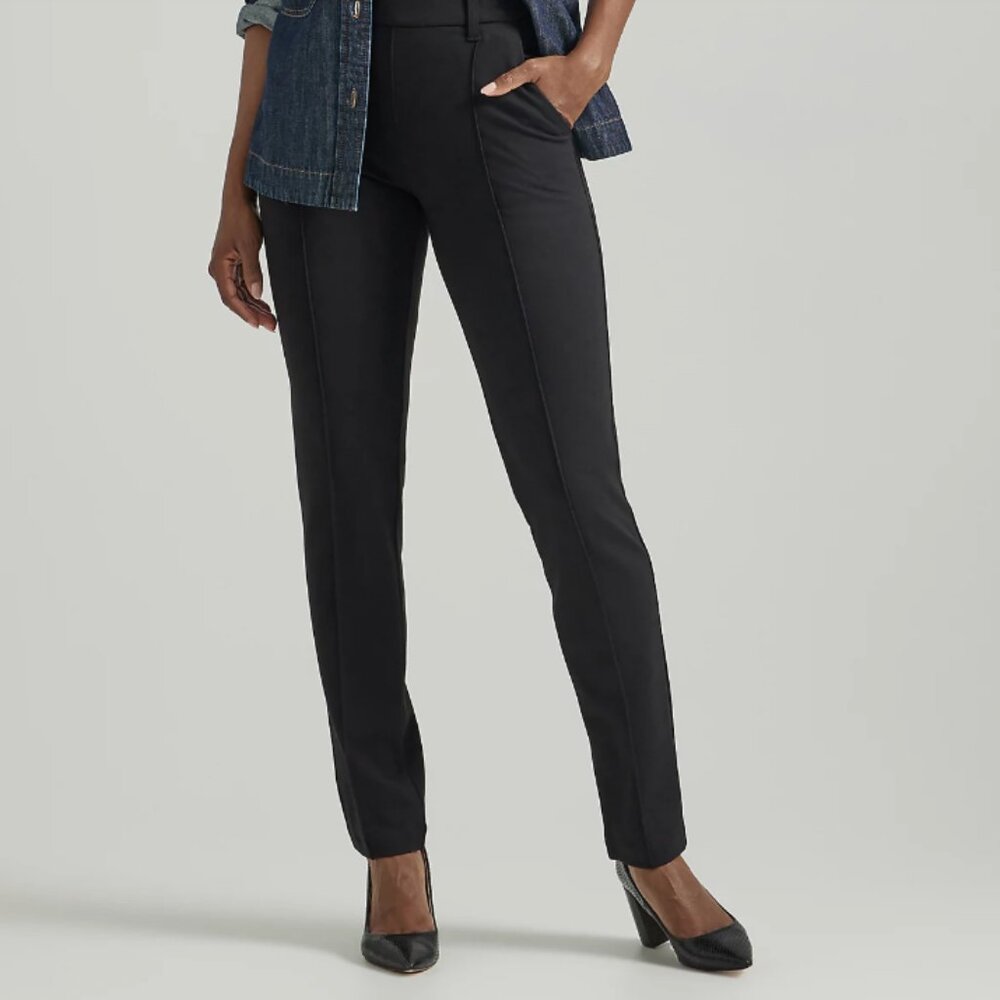 Lee Ultra Lux Comfort Any Wear Straight Pant, Size 14, New with Tags